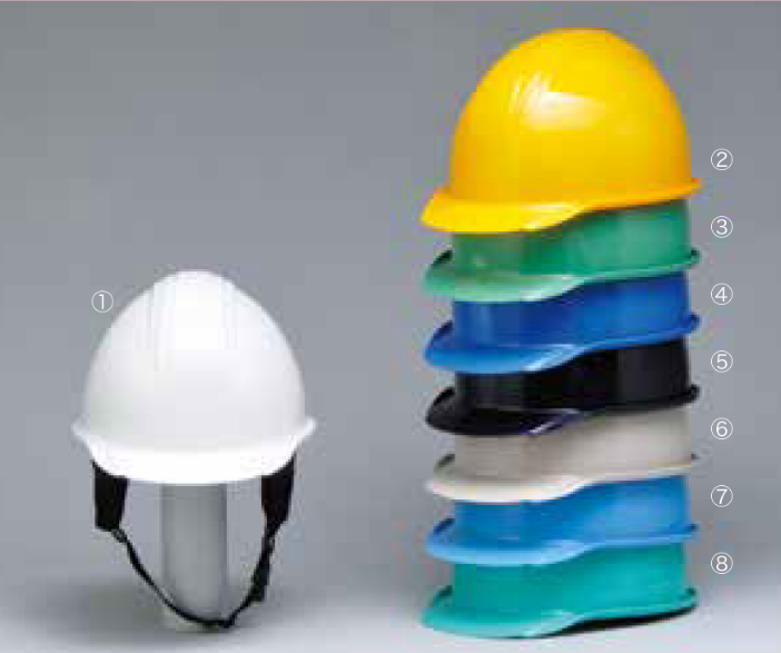 安全ヘルメット 作業用ヘルメット 工事用ヘルメット 名入れヘルメット 保護帽 加賀産業 GS-11K (BS-1P) 