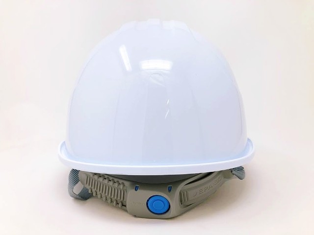 超爆安 まとめ 谷沢製作所 大型シールド面付ヘルメット 溝付 ホワイト 0162-SD-W8-J 1個