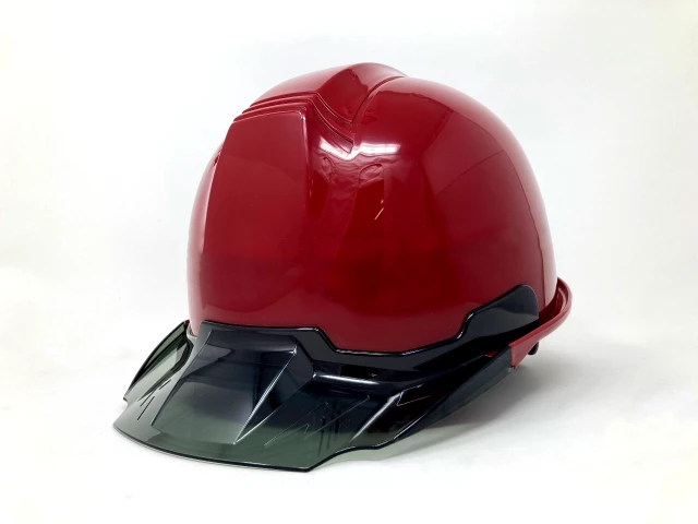 L赤ヘルメット/タイプB スモークバイザー