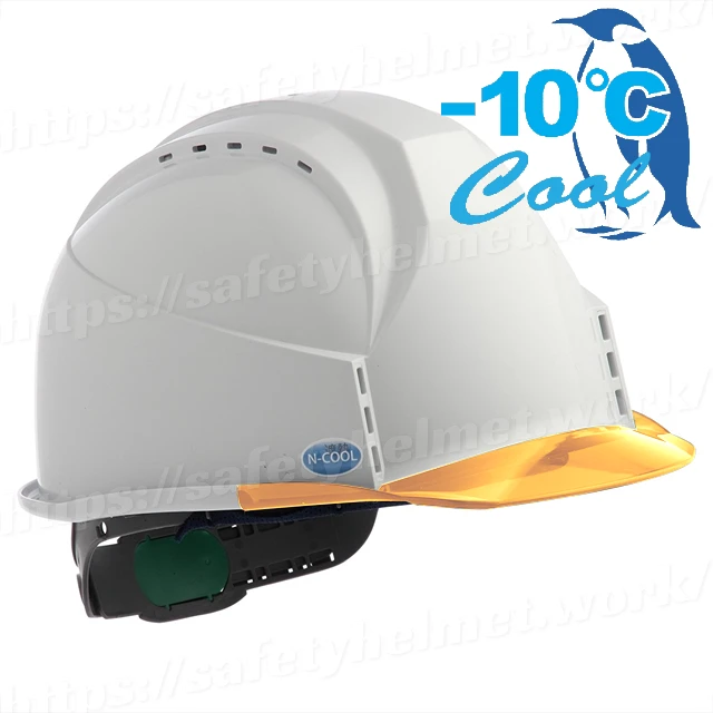 スミハット KKC3-B-NCOOL Nクール 透明ひさし遮熱ヘルメット（通気孔