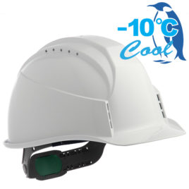 スミハット KKC-B-NCOOL Nクール 遮熱 作業用 工事用 ヘルメット 白
