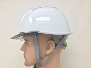 ヘルメット 作業用 安全 工事用 保護帽 透明ひさし クリアバイザー EVO内装 エヴォ DIC AA11EVO AP11EVO 可変式アジャスター ヘッドバンド
