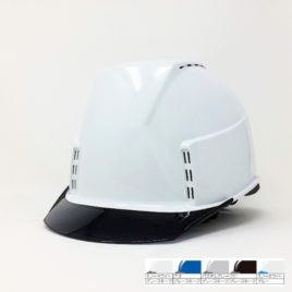 スミハットの工事用ヘルメット（通気孔付き）KKXC-A
