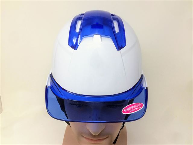 TOYO SAFETY トーヨーセフティーヘルメット ヴェンティー4 厚生労働省保護帽検定合格品 頭部保護用品 396F-S/ロイヤルブルー 