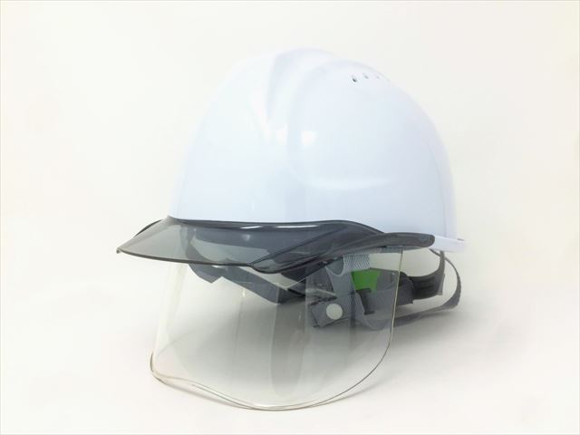 DIC SYA-CSVM エアロメッシュ コンパクトシールド面付き 涼しいヘルメット（通気孔付き/エアロメッシュ） | 工事用ヘルメット通販・名入れの専門店  浜田 | 作業・建築・建設・高所・電気・防災