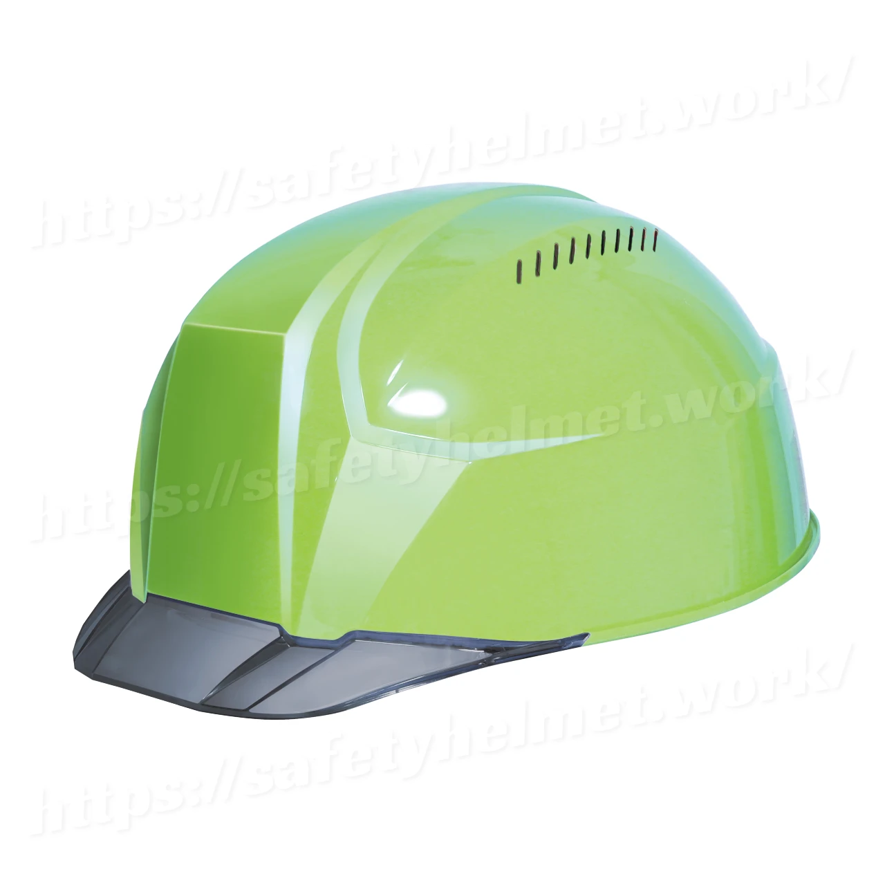 dic-lightest-helmet-keijin-clearvisor-aa23cv-freshgreen-smoke