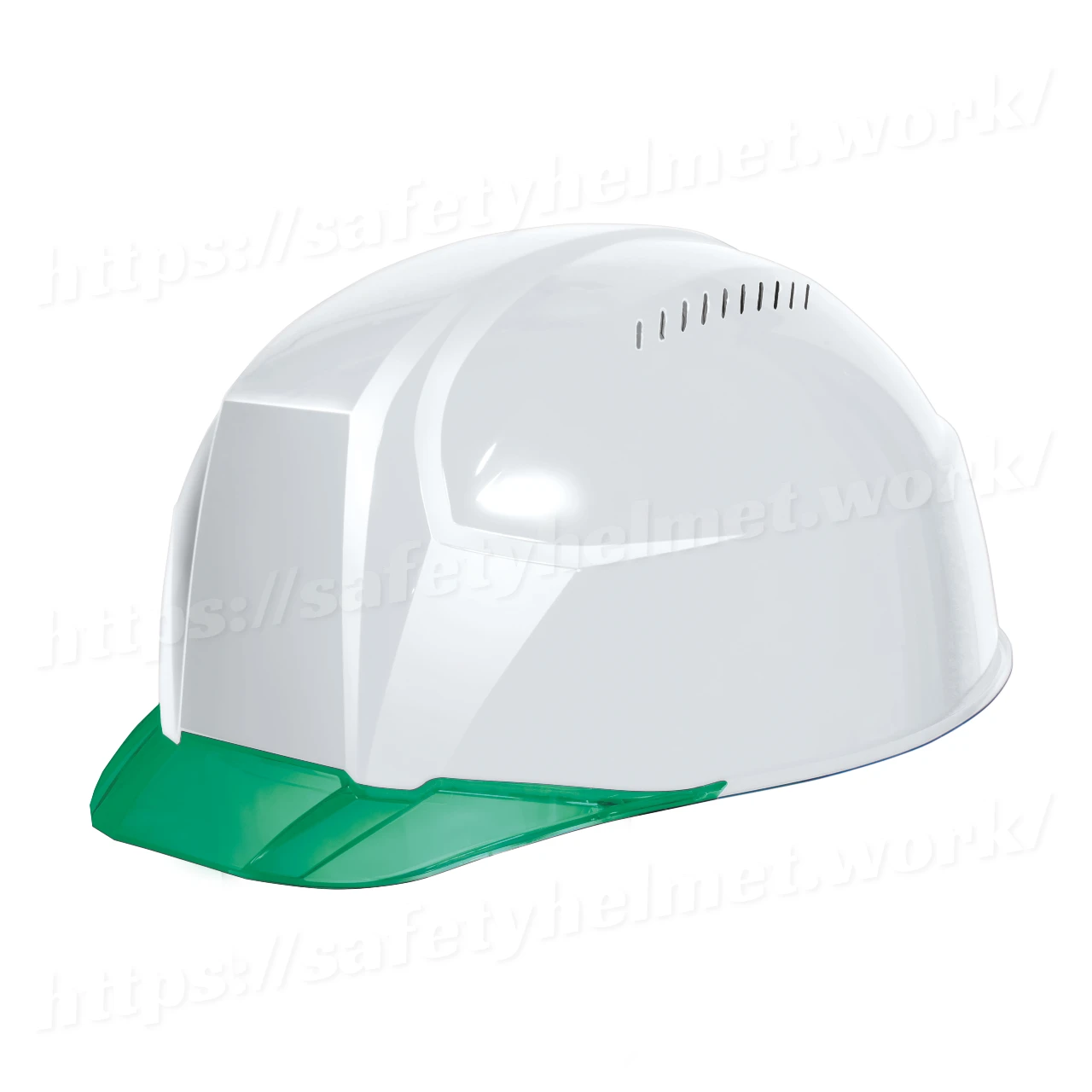 dic-lightest-helmet-keijin-clearvisor-aa23cv-white-green