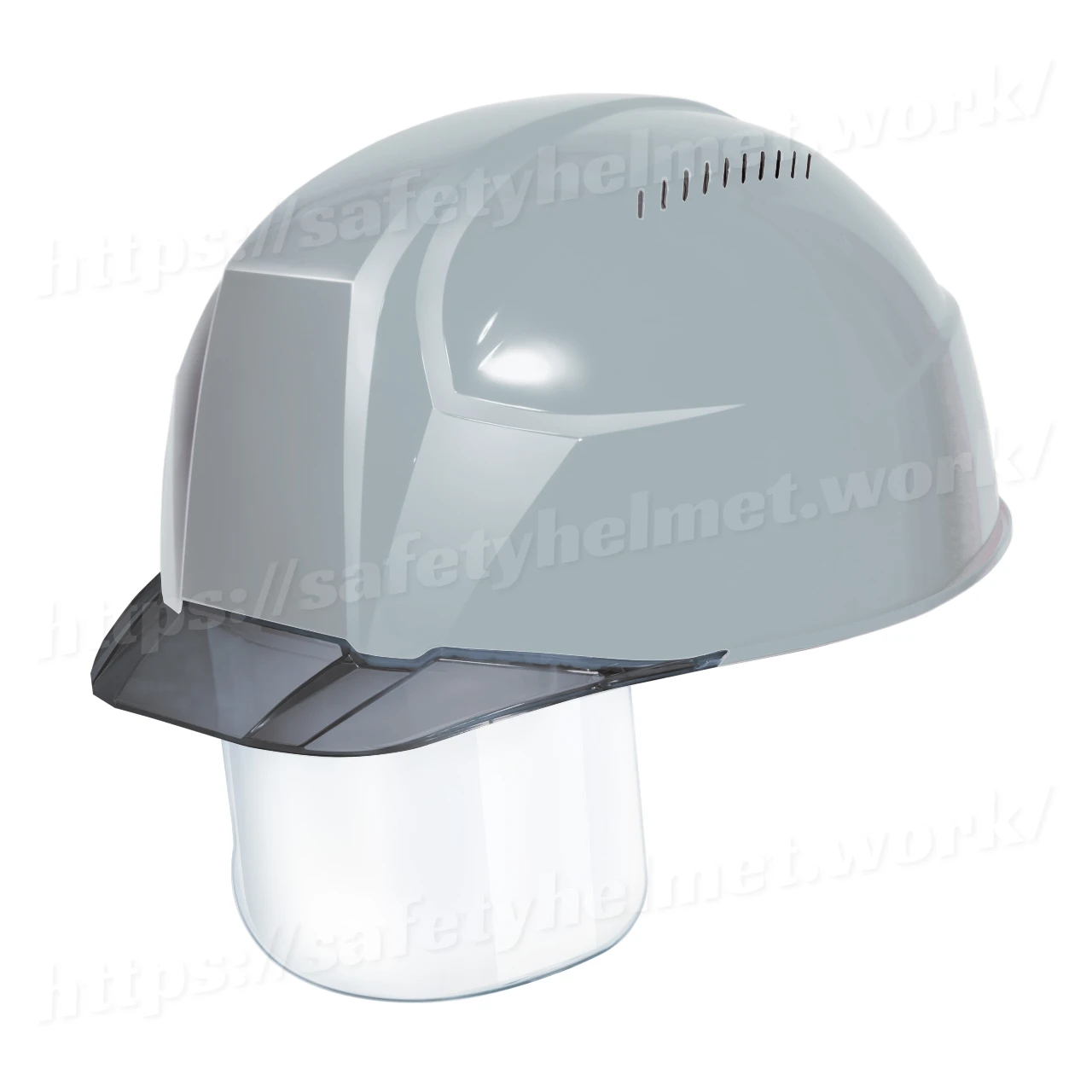 dic-lightest-helmet-keijin-shield-aa23csv-gray-smoke
