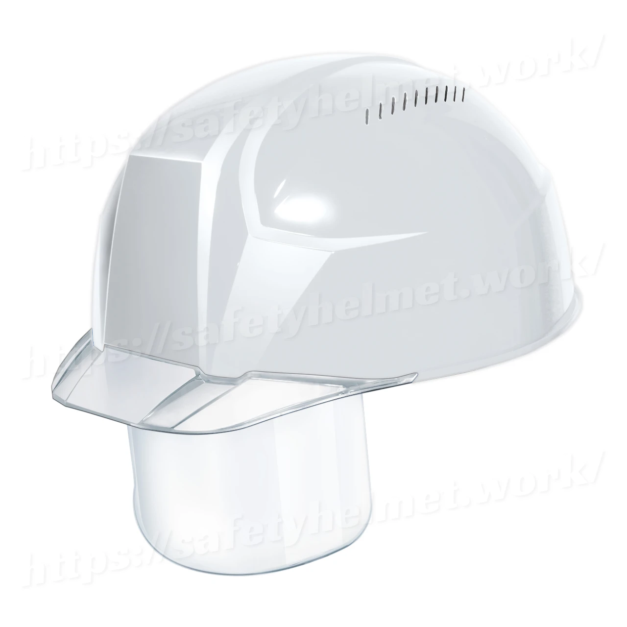 dic-lightest-helmet-keijin-shield-aa23csv-white-clear