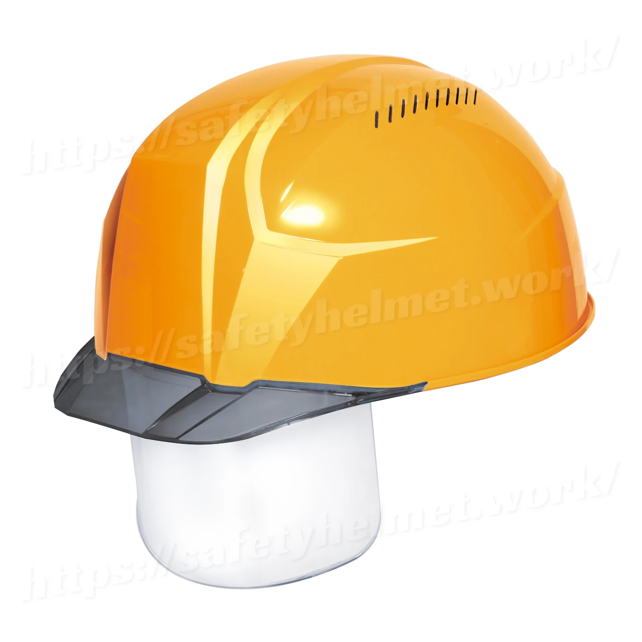 dic-lightest-helmet-keijin-shield-aa23csv-yellow-smoke
